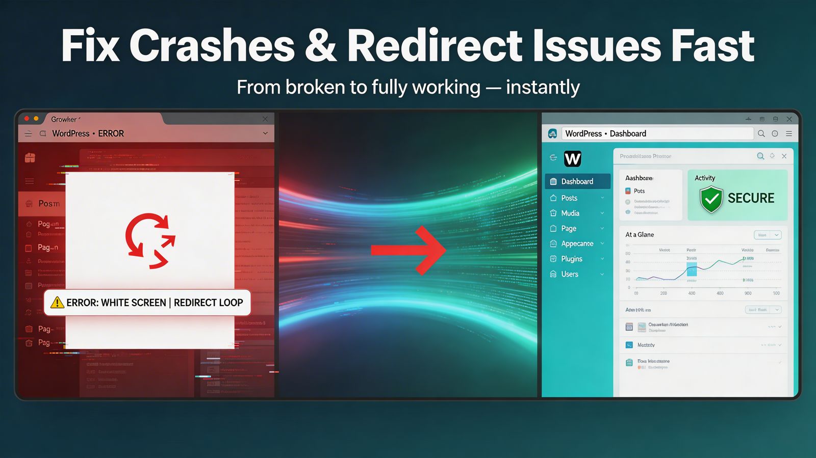 WordPress emergency fix visual 3